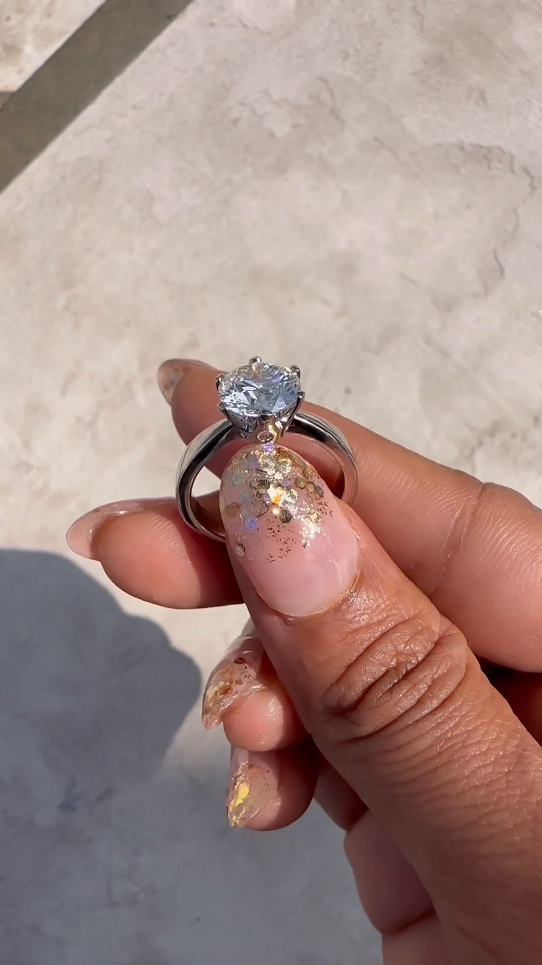 Moissanite Ring