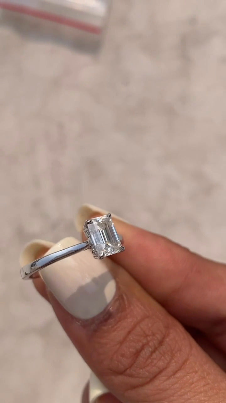 Pandora Emerald Engagement Ring