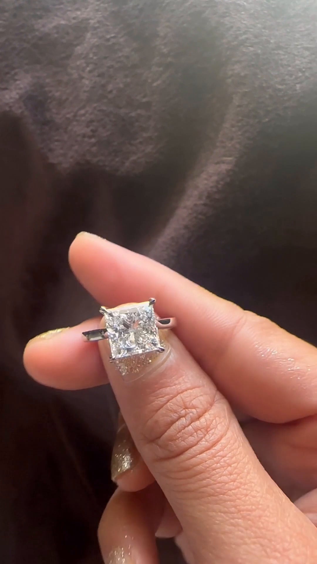 Pandora Princess Hidden Halo Engagement Ring