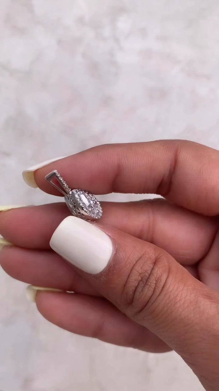 Pear Diamond Earrings