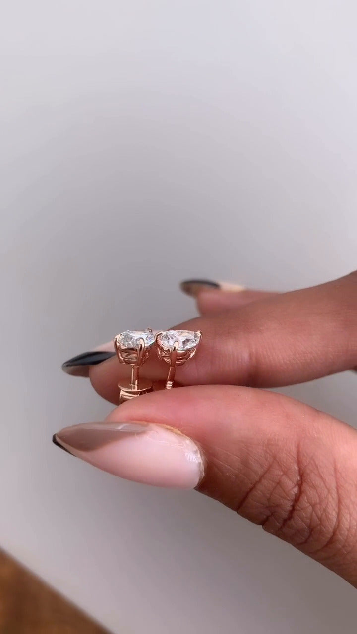 Pear Earrings