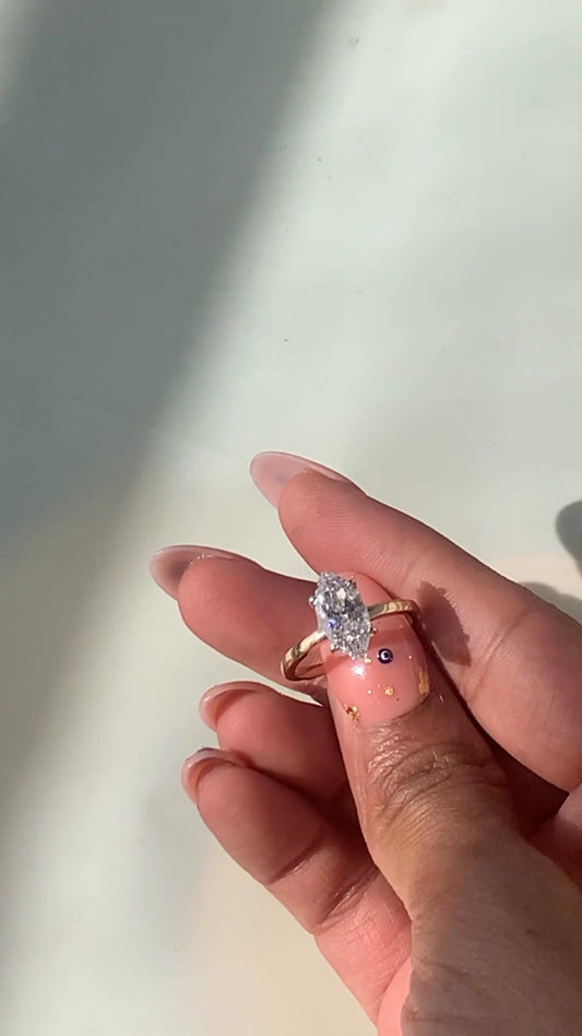 Moissanite Ring