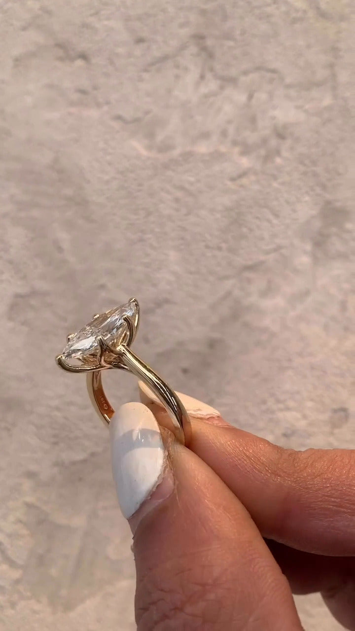 Marquise Engagement Ring