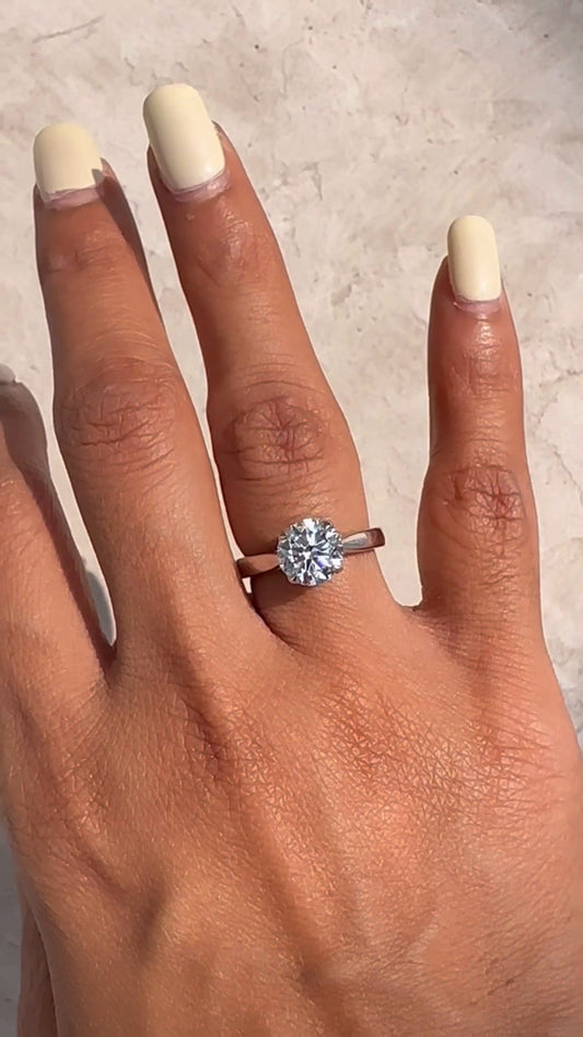 Rosey Diamond Ring
