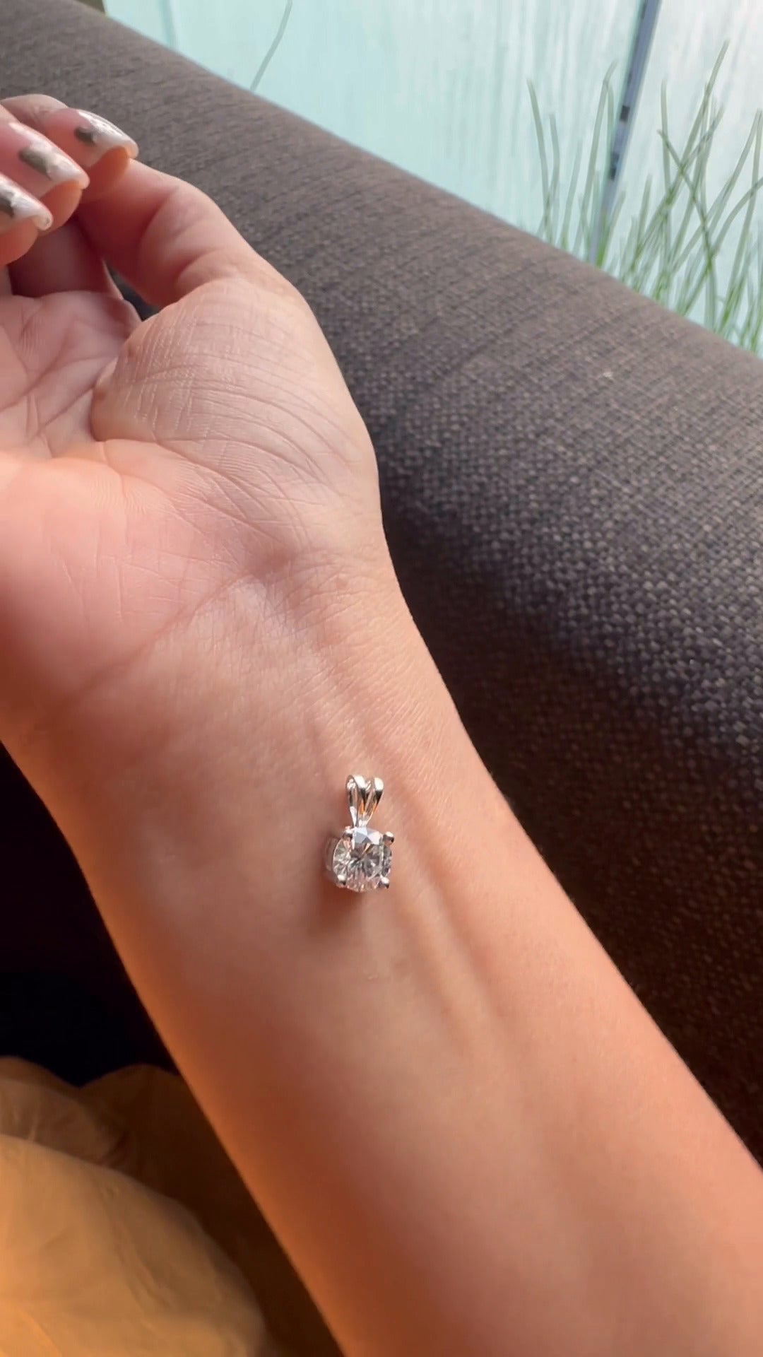 Solitaire Pendant