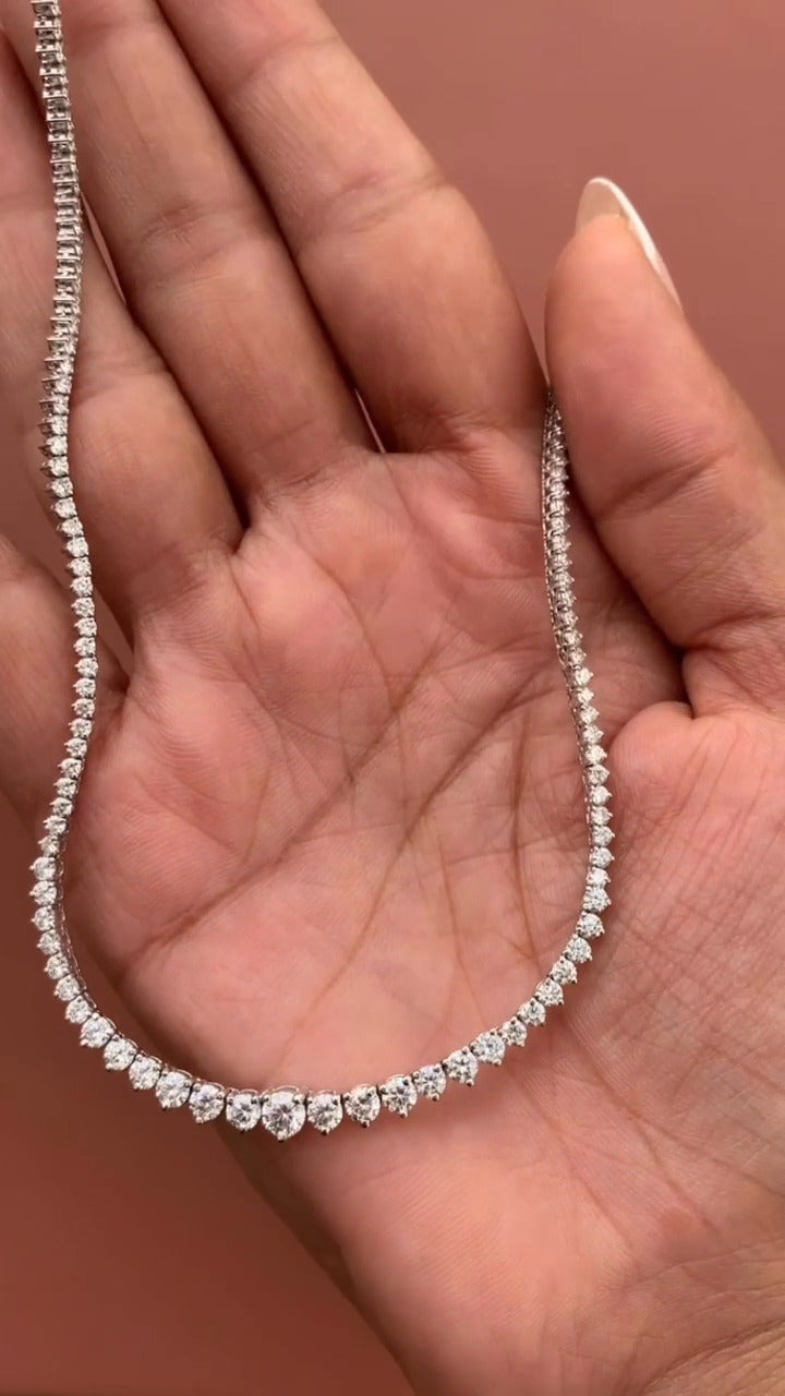 Round Graduated Necklace