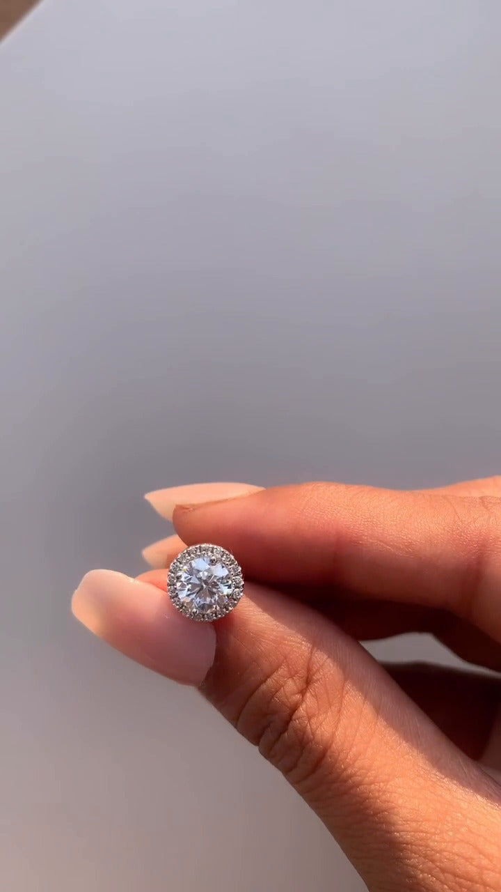 Moissanite Earrings