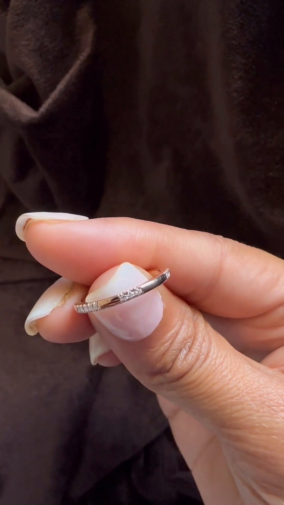 Moissanite Ring