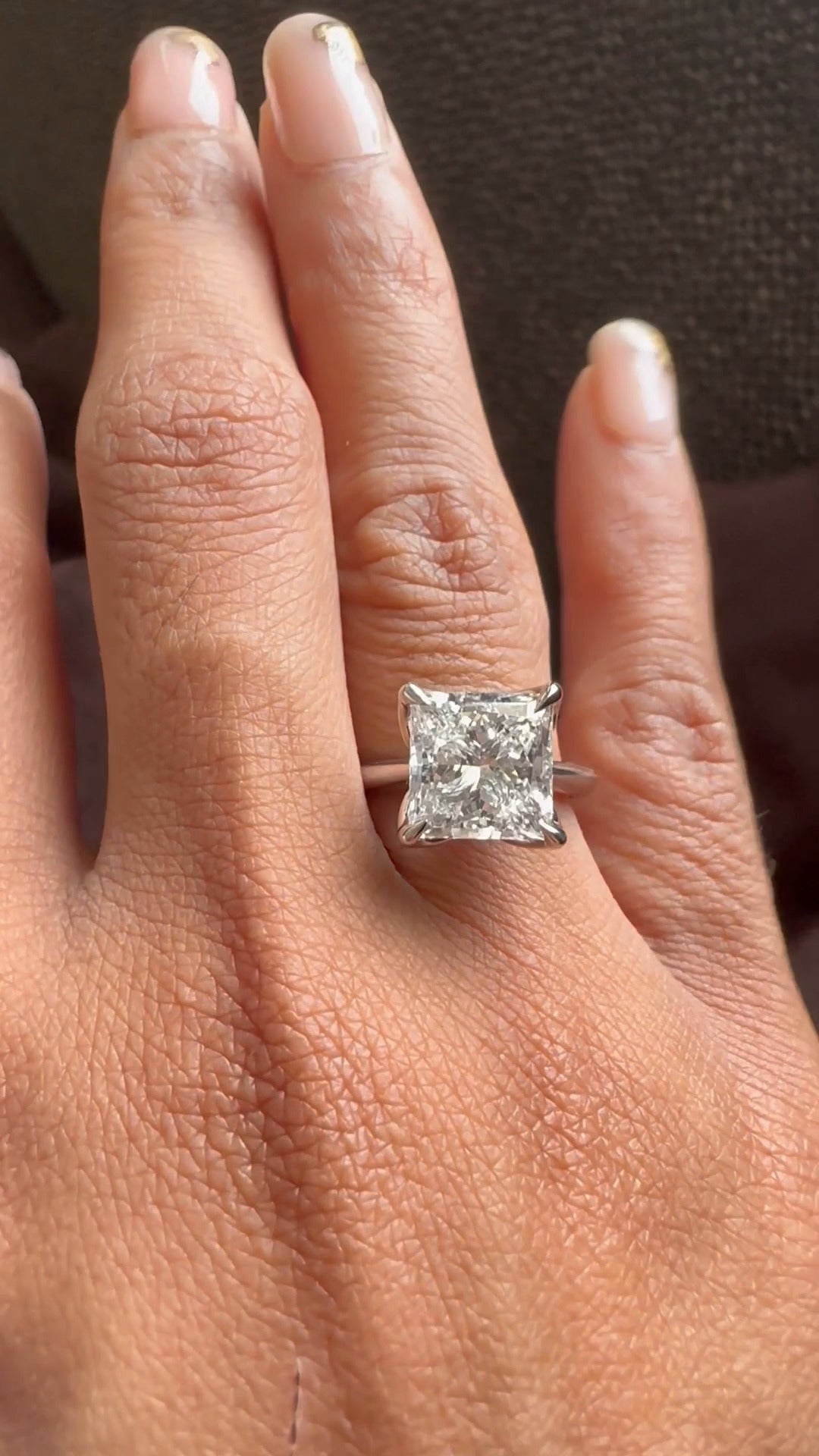 Saffron Engagement Ring