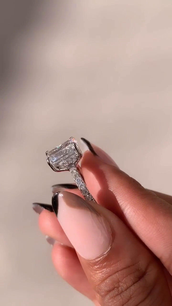 Cushion Engagement Ring