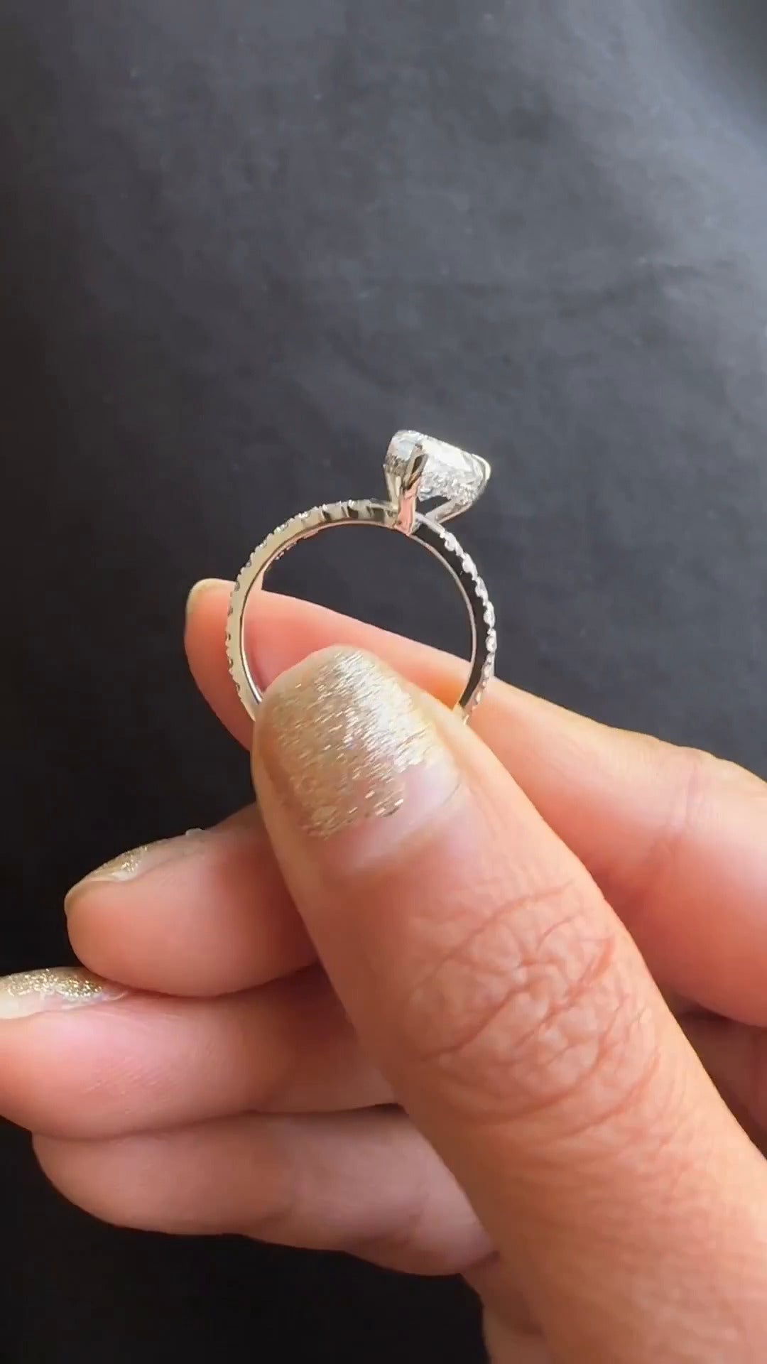 Pear Engagement Ring
