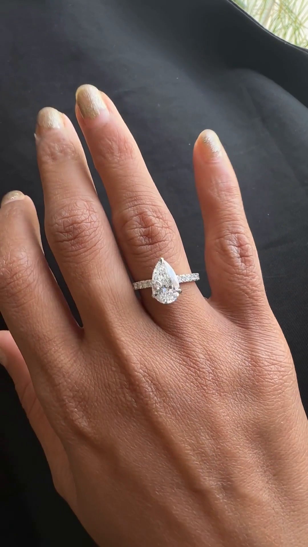 Hidden Halo Ring