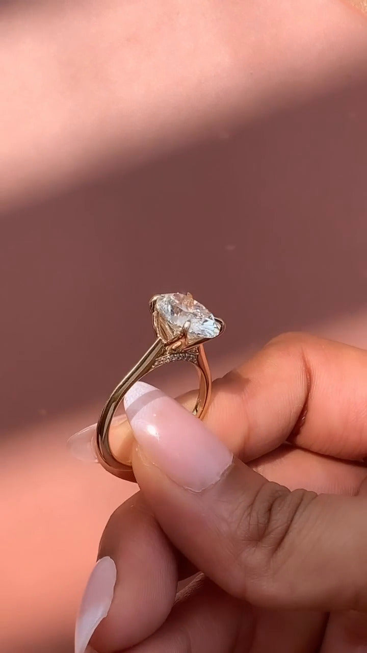Sofiyan Oval Engagement Ring
