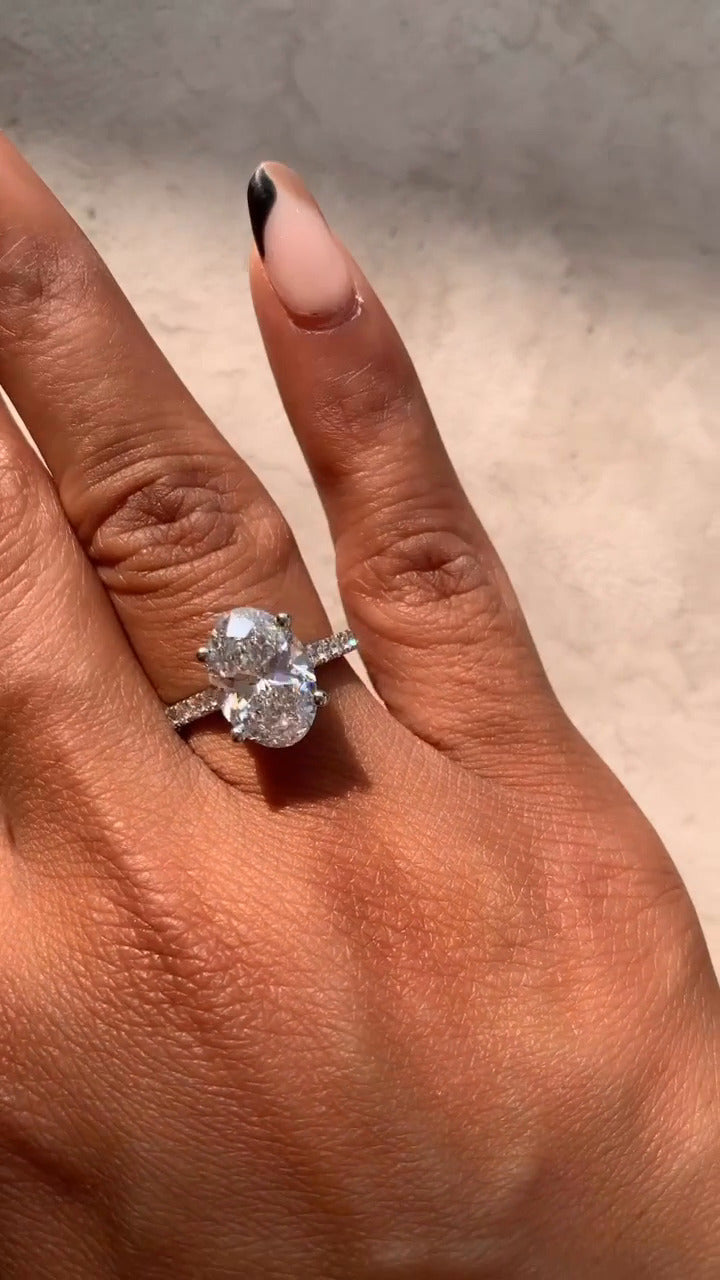 Moissanite Ring