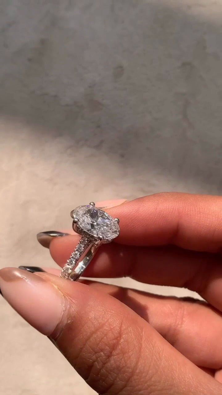 Moissanite Ring