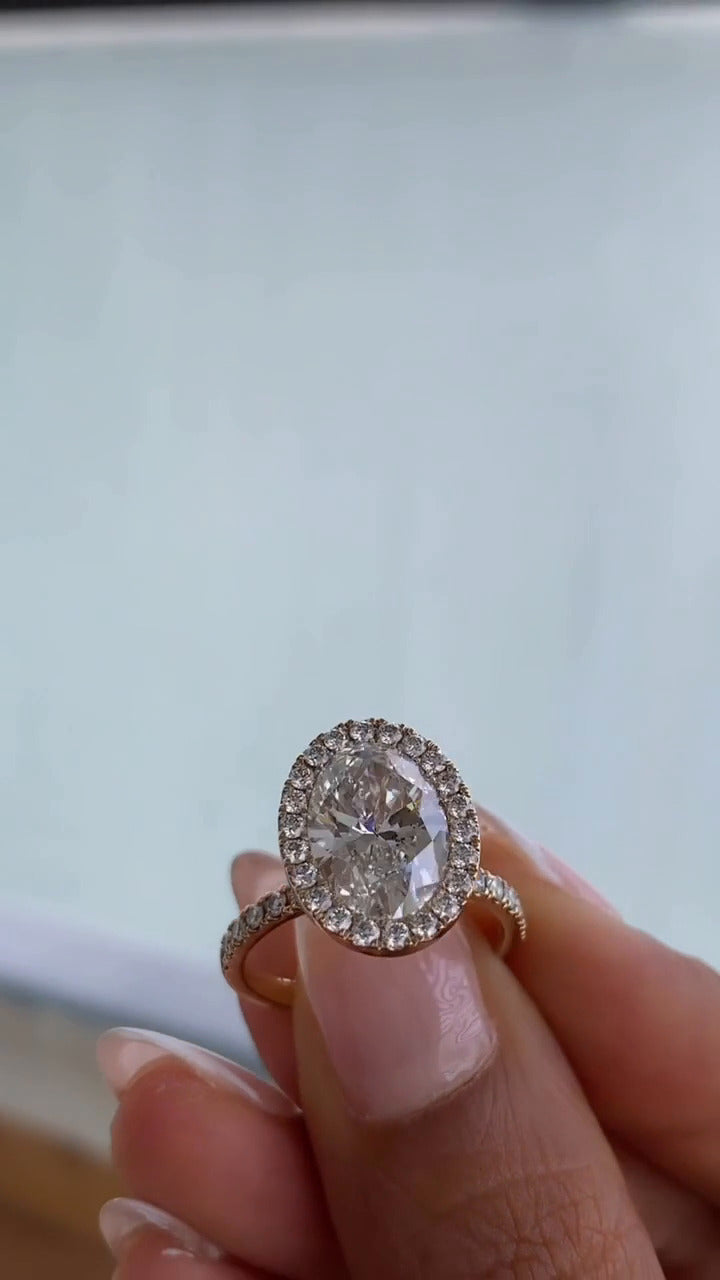 Tatienne Oval Engagement Ring