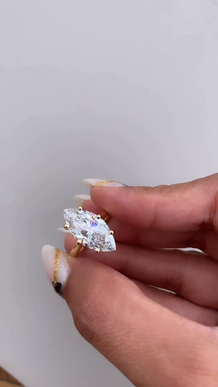 Marquise Engagement Ring