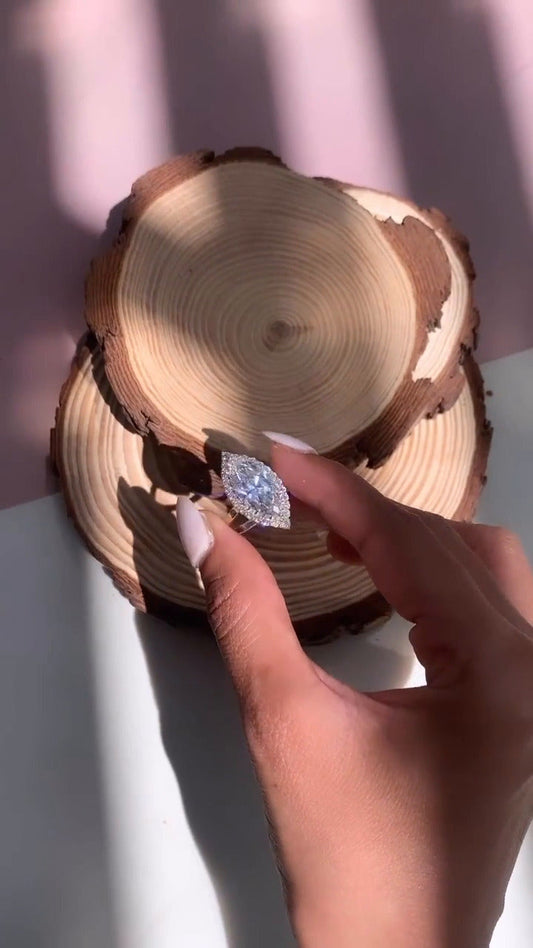 Moissanite Ring