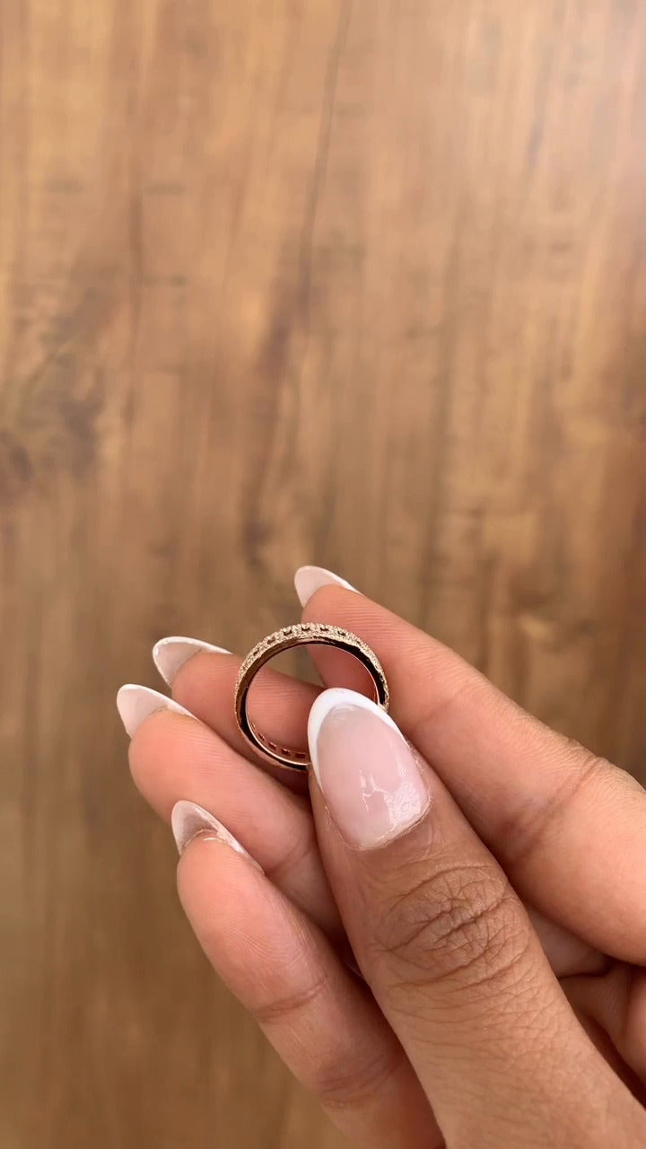 Moissanite Wedding Ring