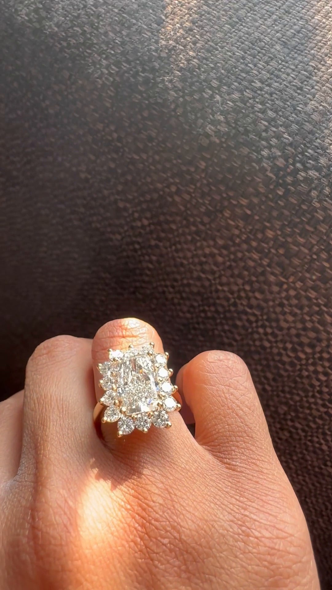 Moissanite Ring