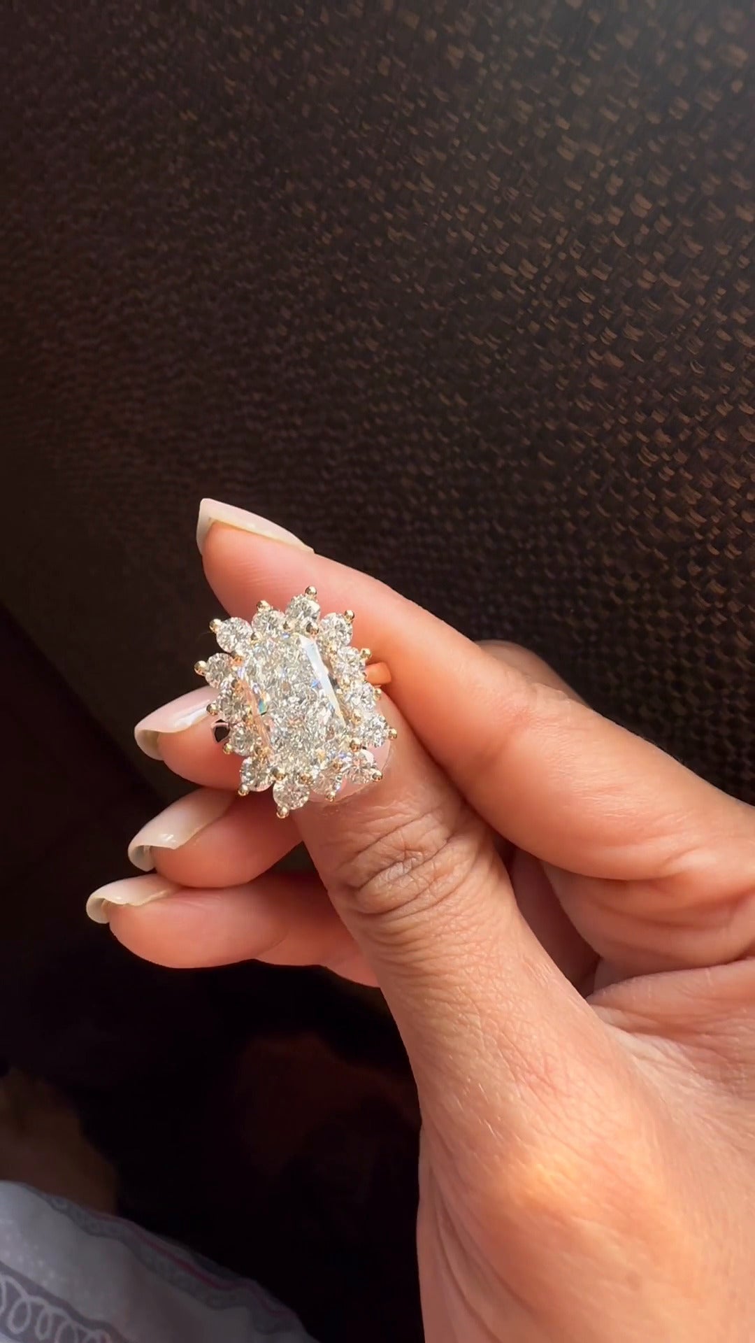Vesper Moissanite Ring