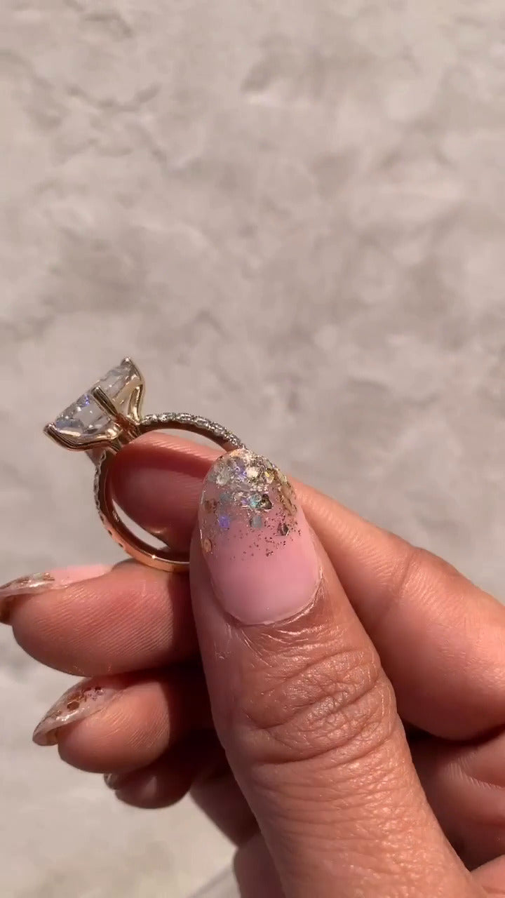 Moissanite Ring