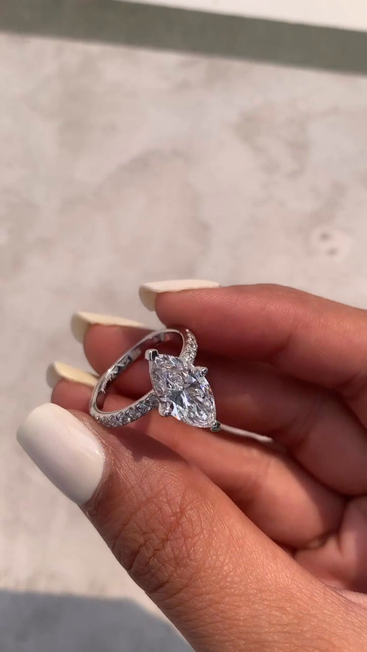 Marquise Diamond Ring