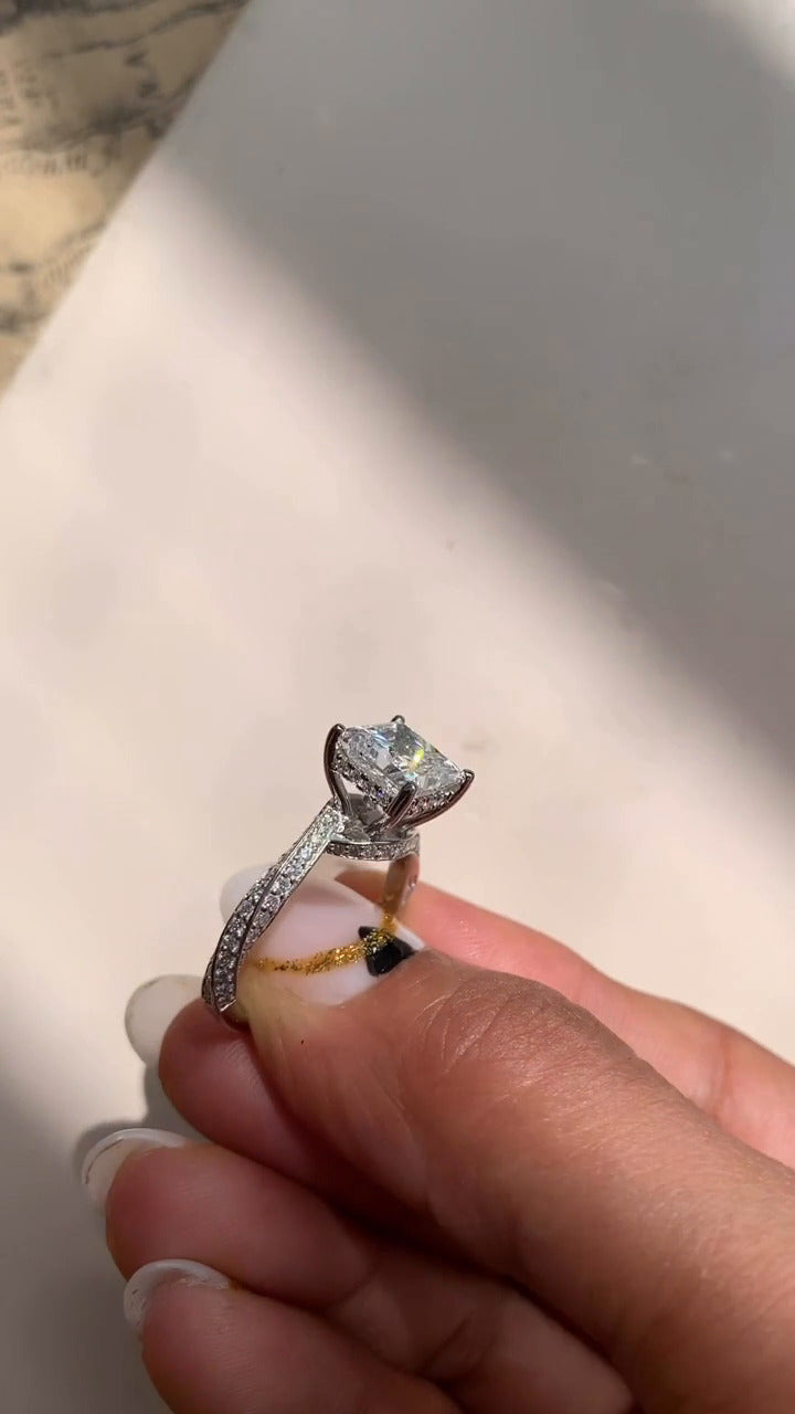 Princess Engagement Ring