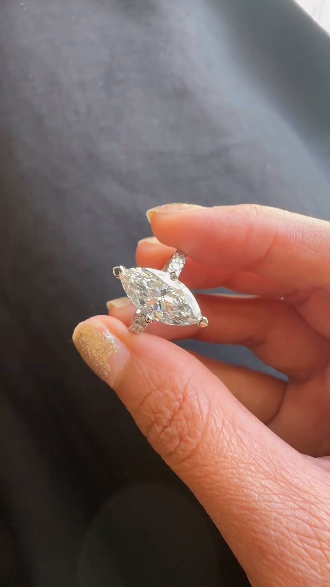Moissanite Ring