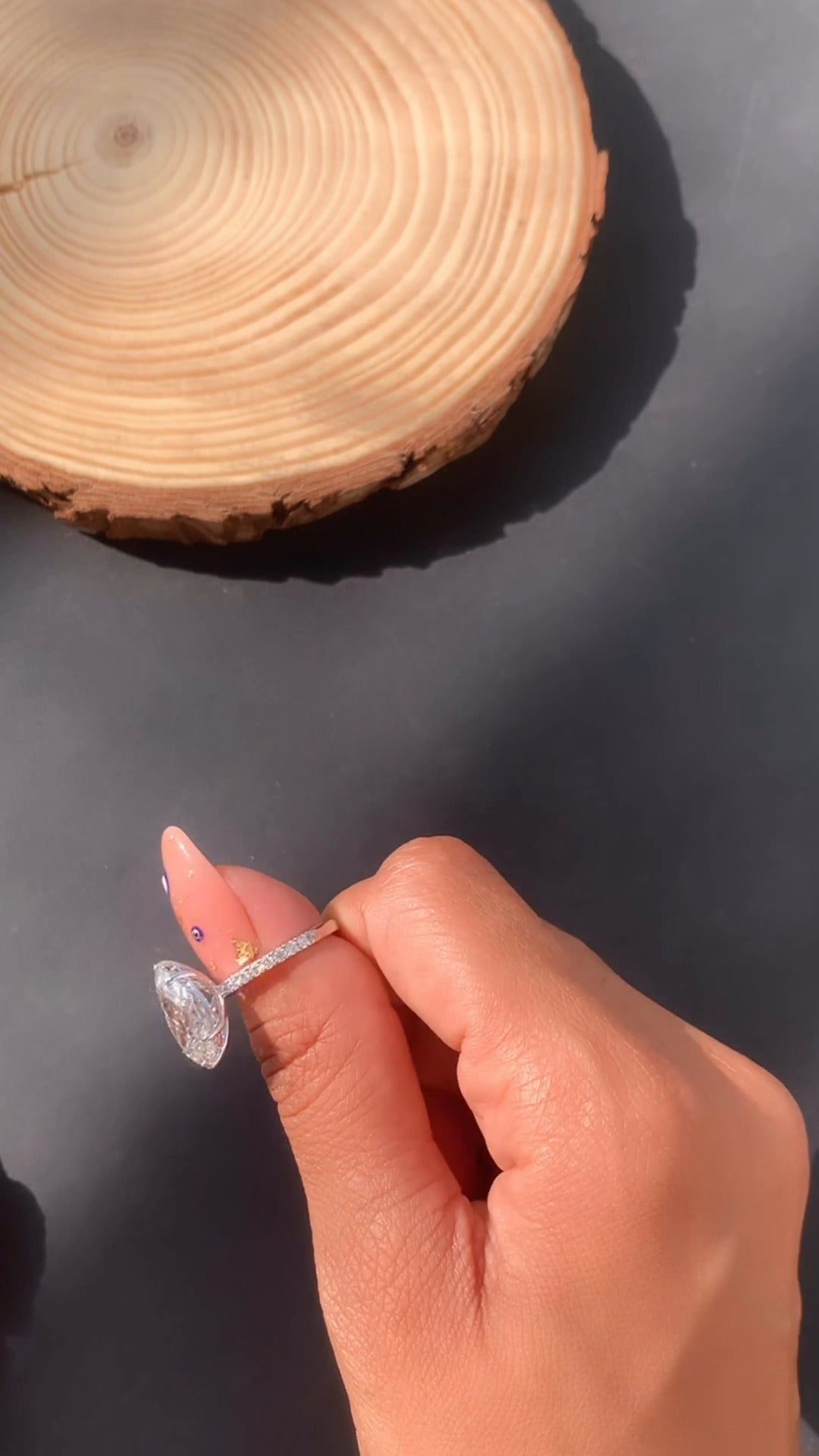 Yati Moissanite Ring