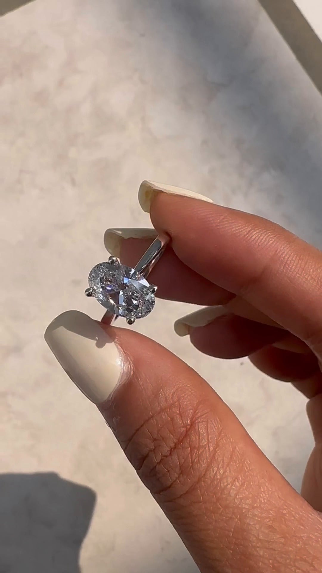 Oval Engagement Ring