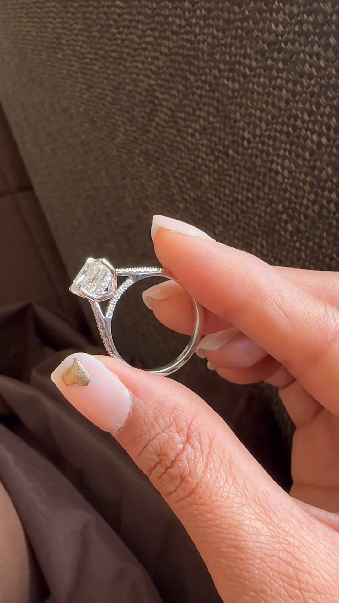 Hidden Halo Ring