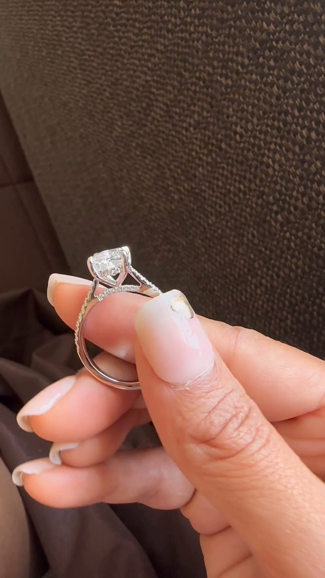 Cushion Engagement Ring