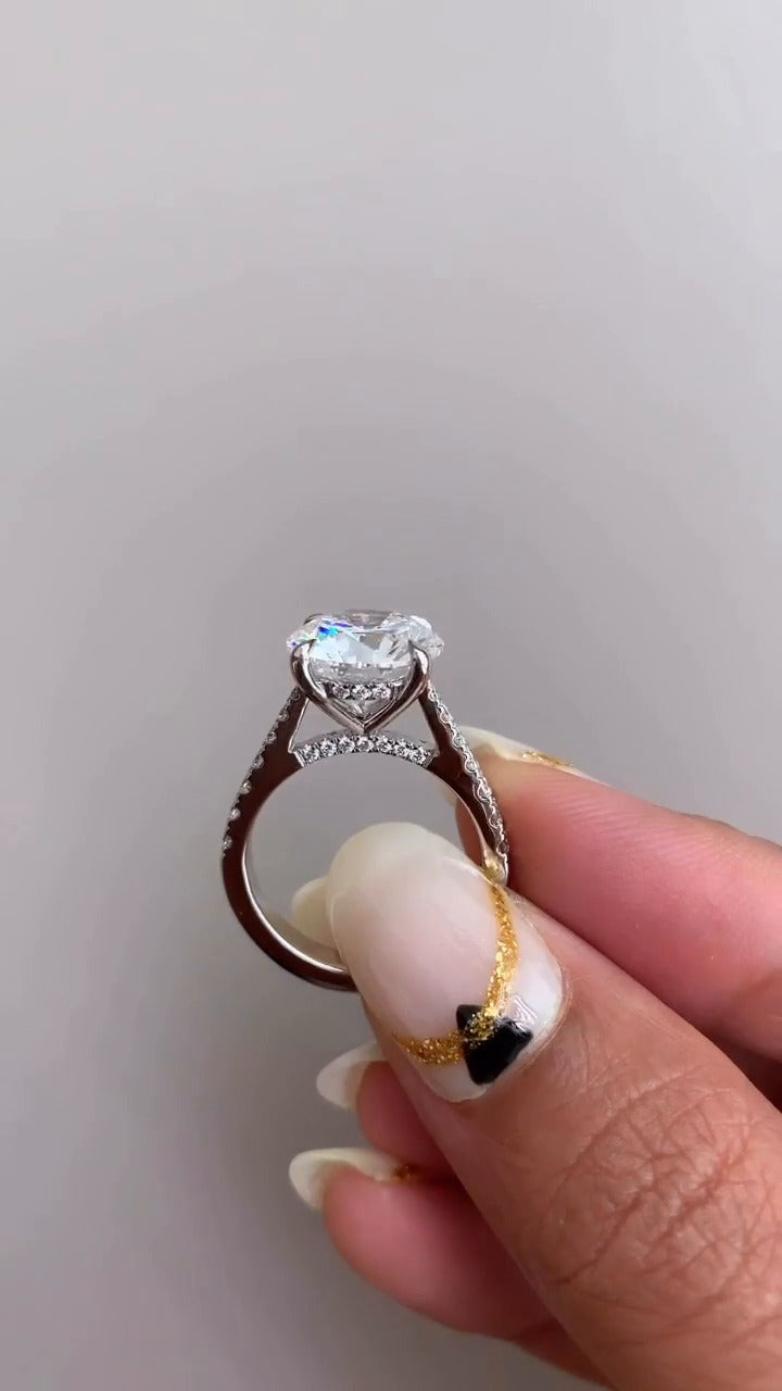 Yvette Round Engagement Ring