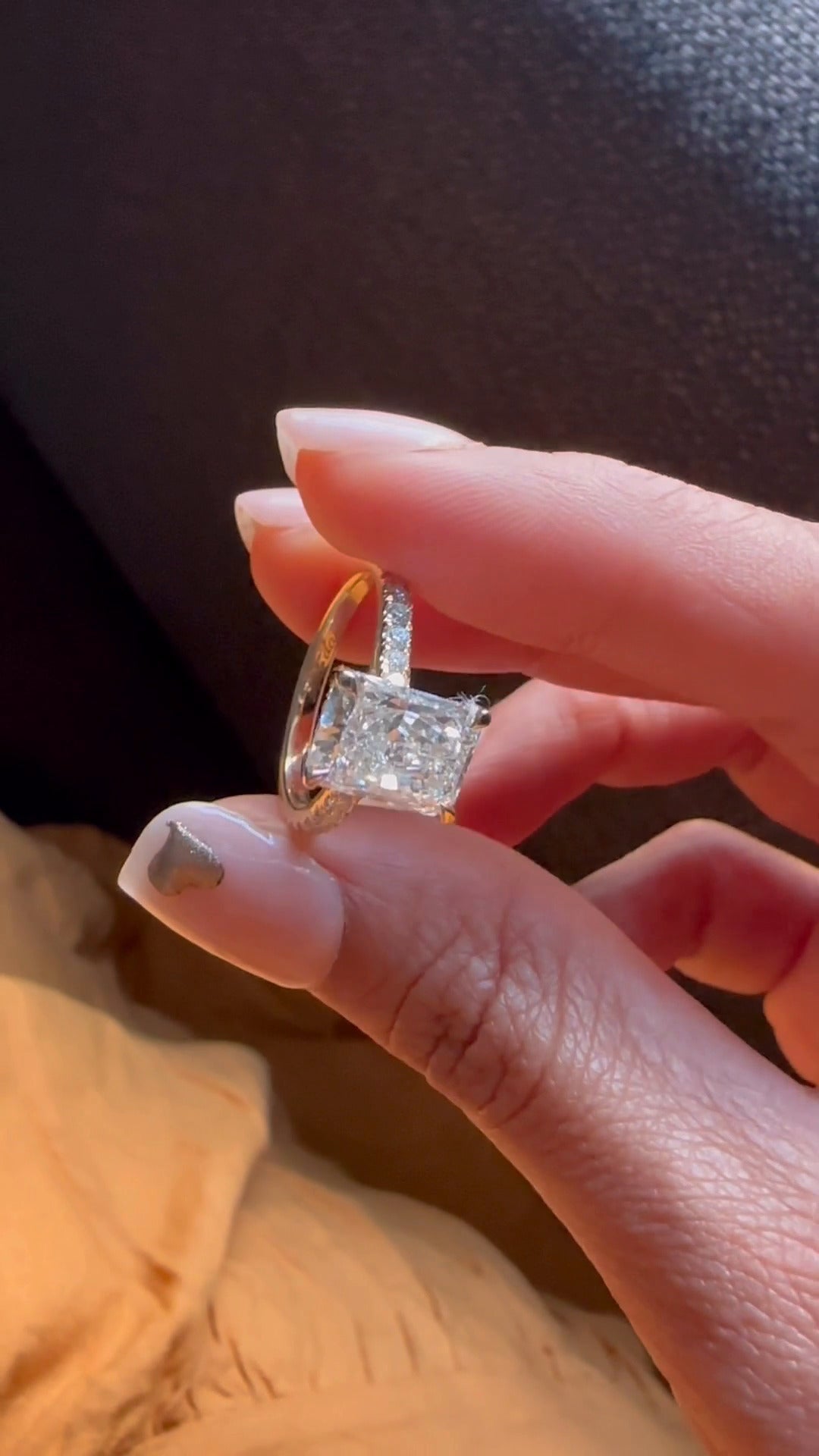 Moissanite Ring