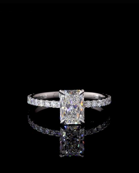 Zeni Moissanite Engagement Ring