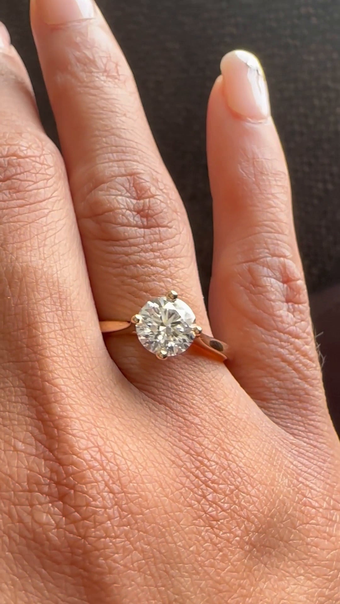 Solitaire Engagement Ring