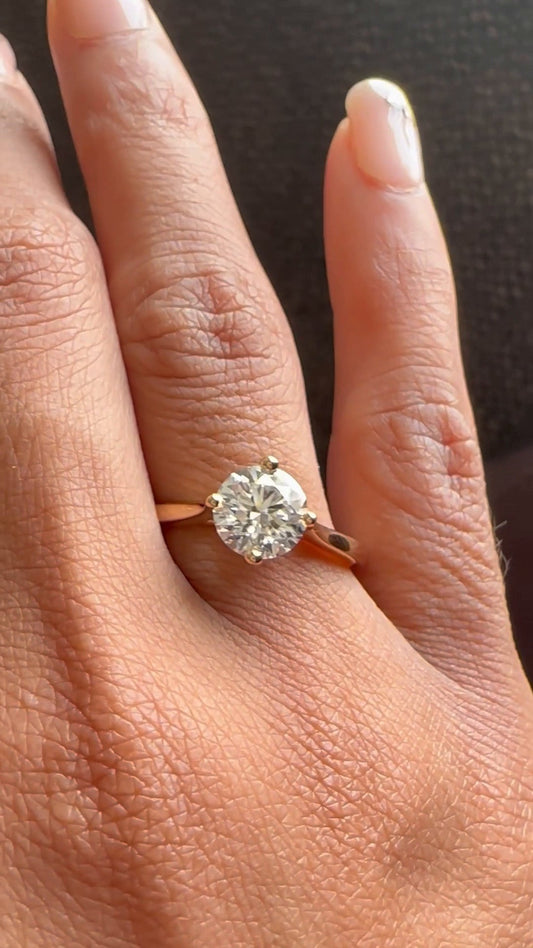 Solitaire Engagement Ring