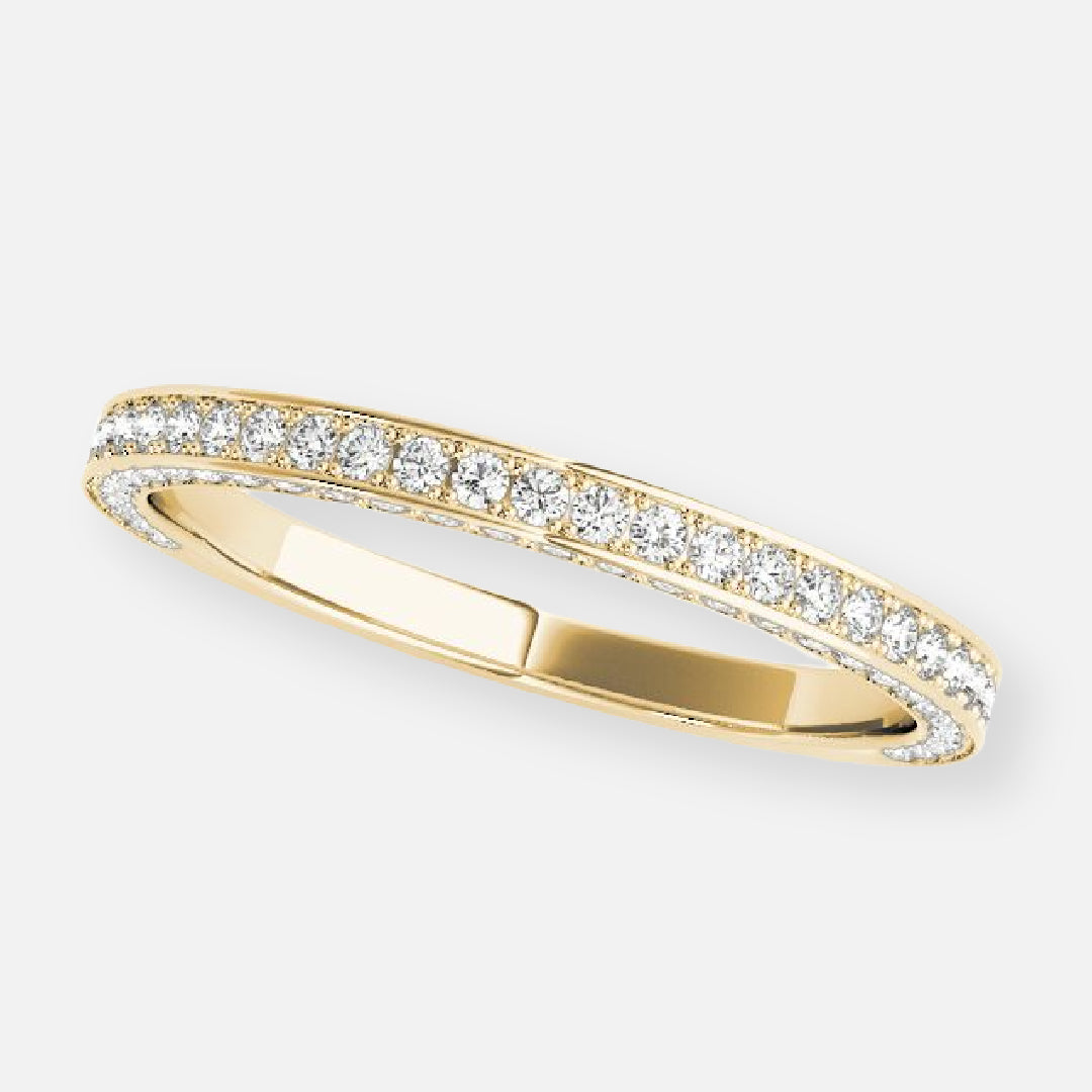 Valentina Moissanite Anniversary Band