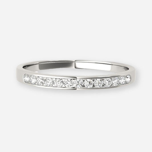Breeze Moissanite Anniversary Band