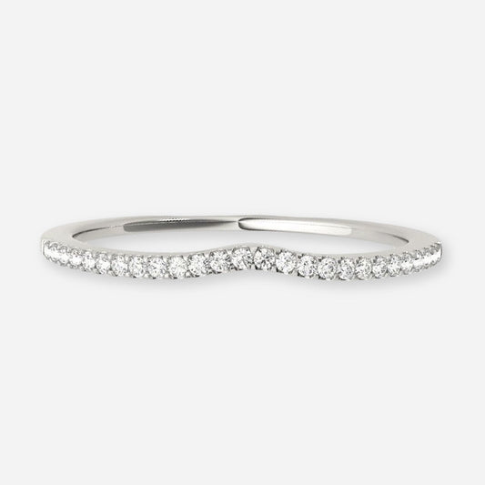 Kira Moissanite Anniversary Band