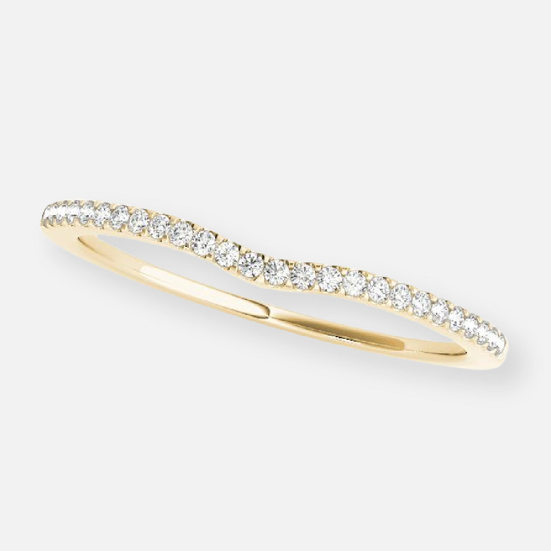 Kira Moissanite Anniversary Band