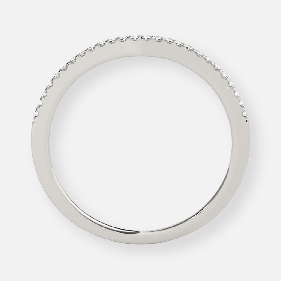 Kira Moissanite Anniversary Band