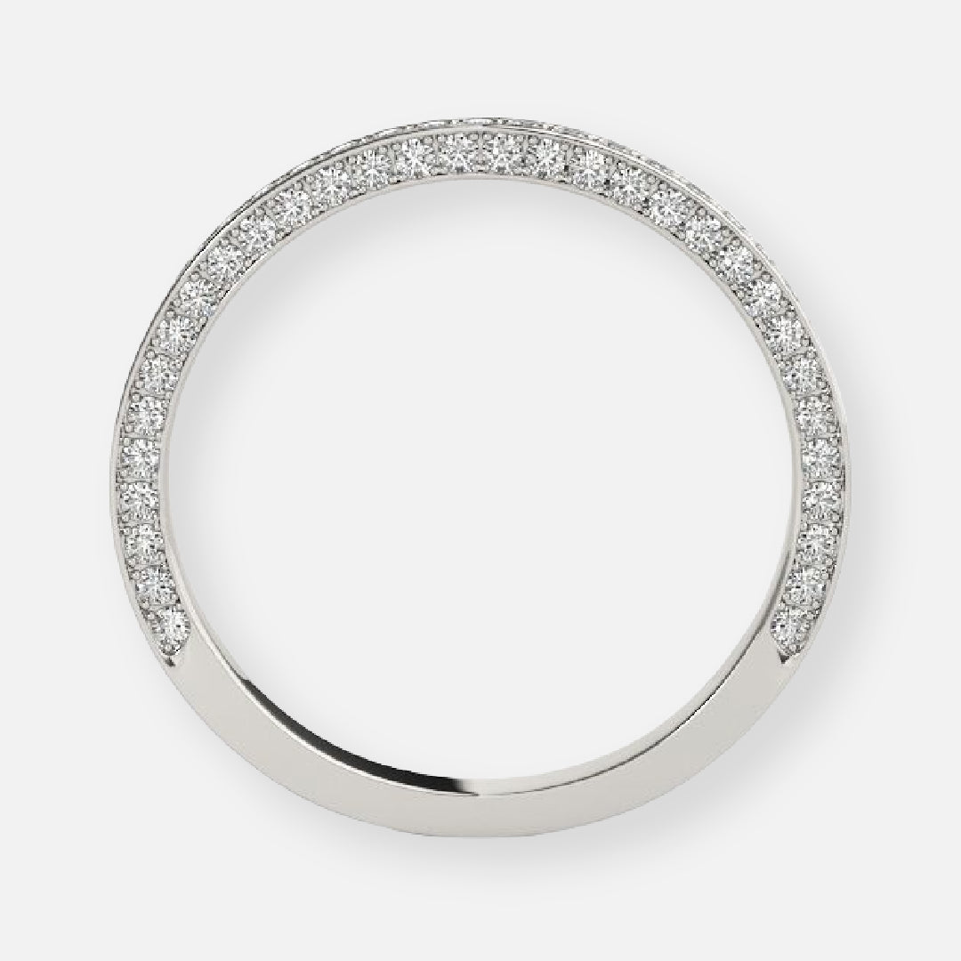 Valentina Moissanite Anniversary Band