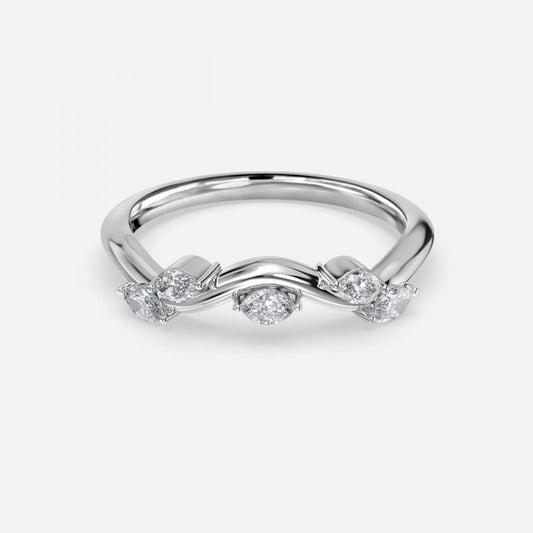 Nova Moissanite Stackable Ring
