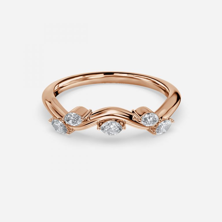 Nova Moissanite Stackable Ring