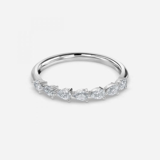 Frost Stackable Moissanite Ring