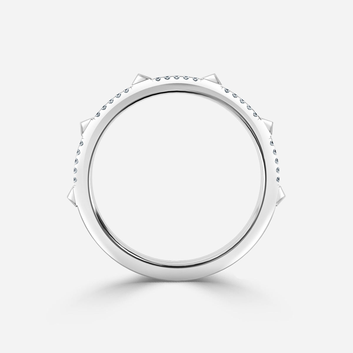 Cypress Moissanite Wedding Ring