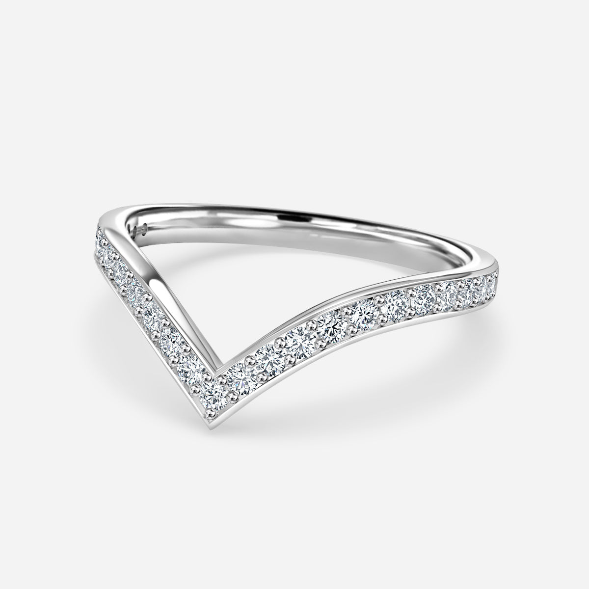 Dahlia Moissanite Wedding Ring