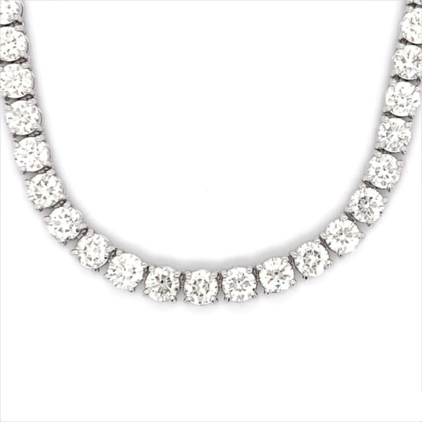 Moissanite Classic Tennis Necklace